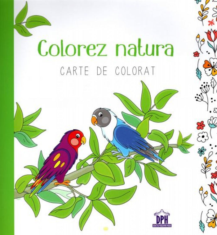 Colorez natura - Carte de colorat