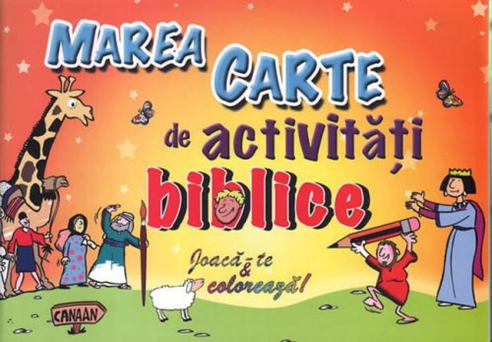 Marea carte de activităţi biblice