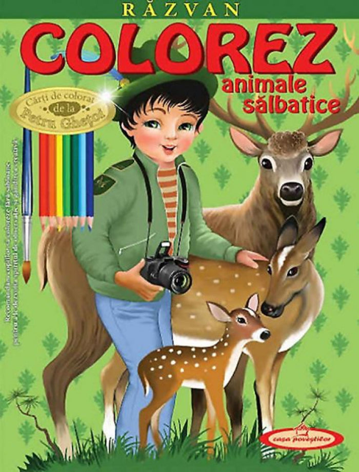 Răzvan: colorez animale sălbatice