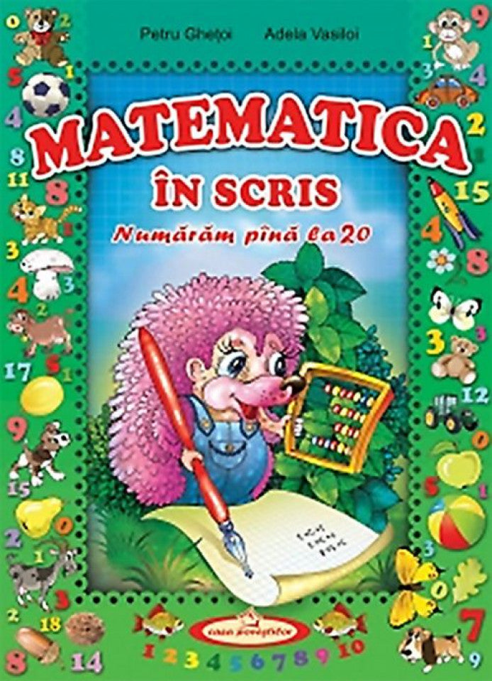 Matematica în scris. Numărăm până la 20