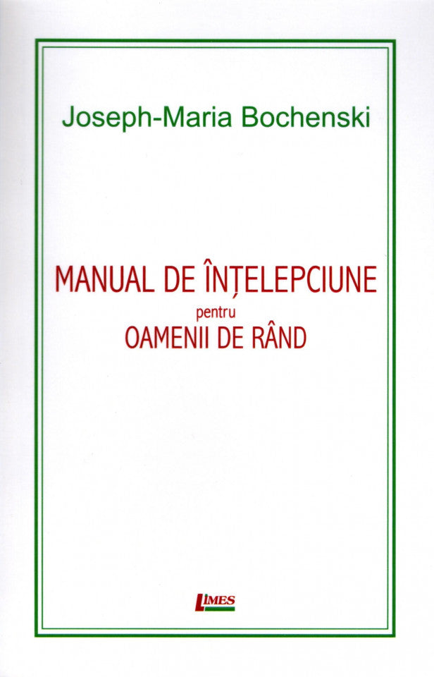 Manual de înțelepciune pentru oamenii de rând