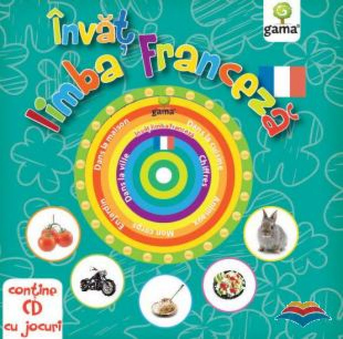 Invat limba franceza - cu CD jocuri