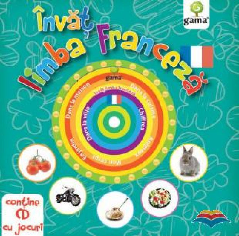 Invat limba franceza - cu CD jocuri