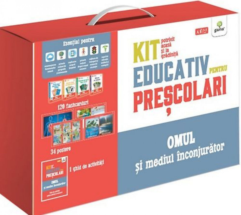 Omul și mediul înconjurător. Kit educativ pentru preșcolari