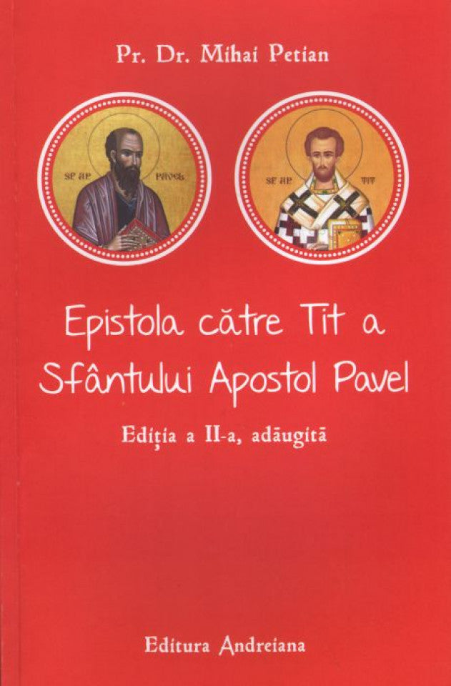 Epistola către Tit a Sfântului Apostol Pavel