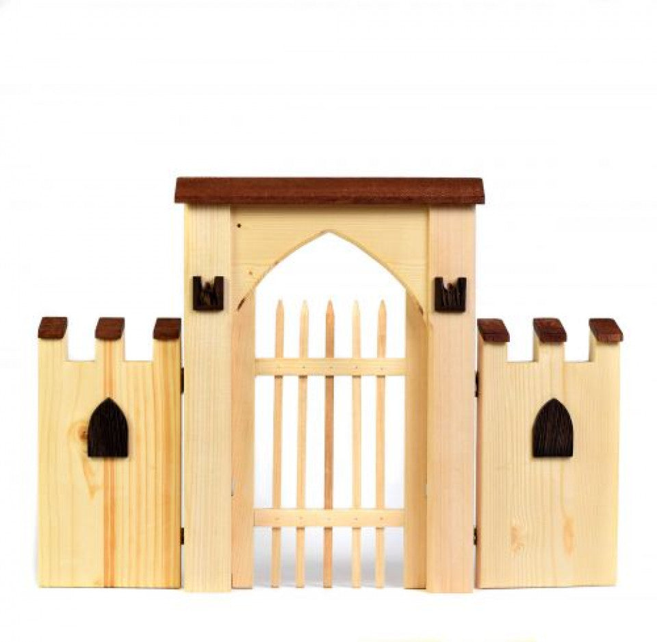 Poartă Castel - jucărie din lemn