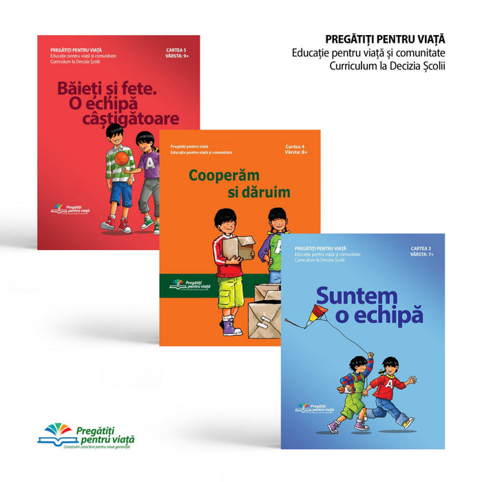 Pachet - Educație pentru viață - școala primară (3 cărți)