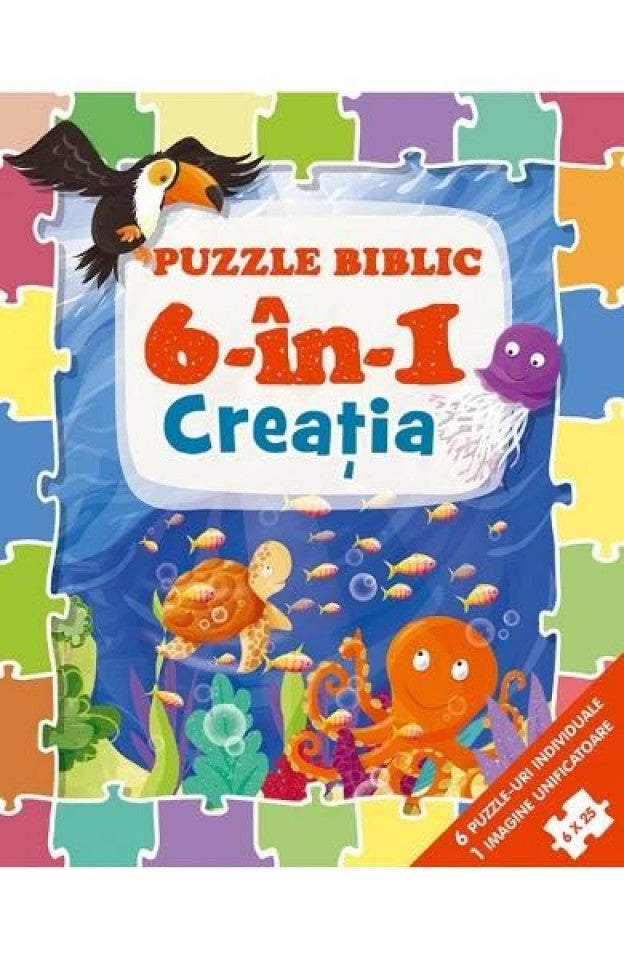 Puzzle biblic. 6 în 1: Creația