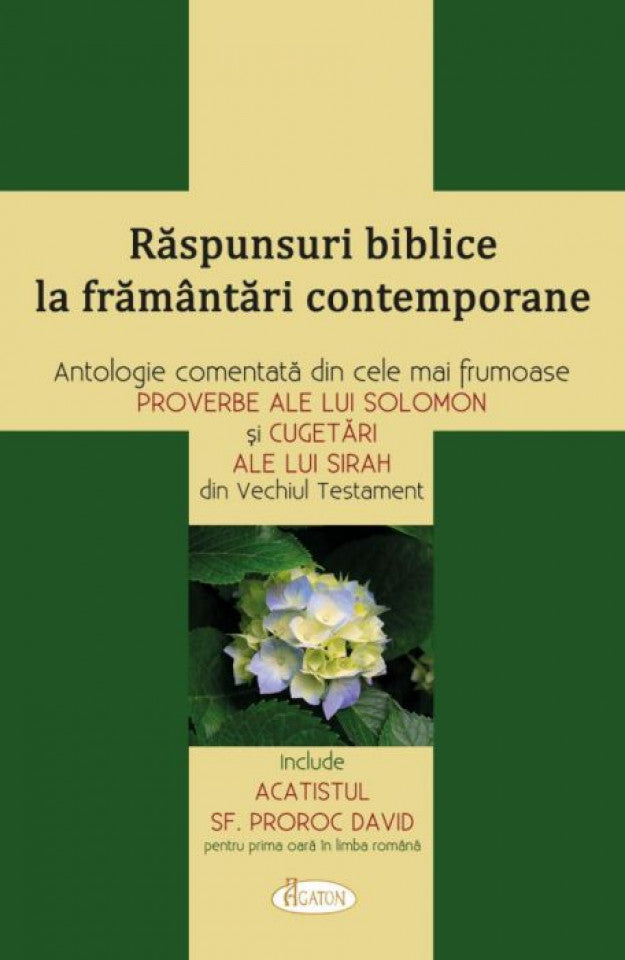 Răspunsuri biblice la frământări contemporane