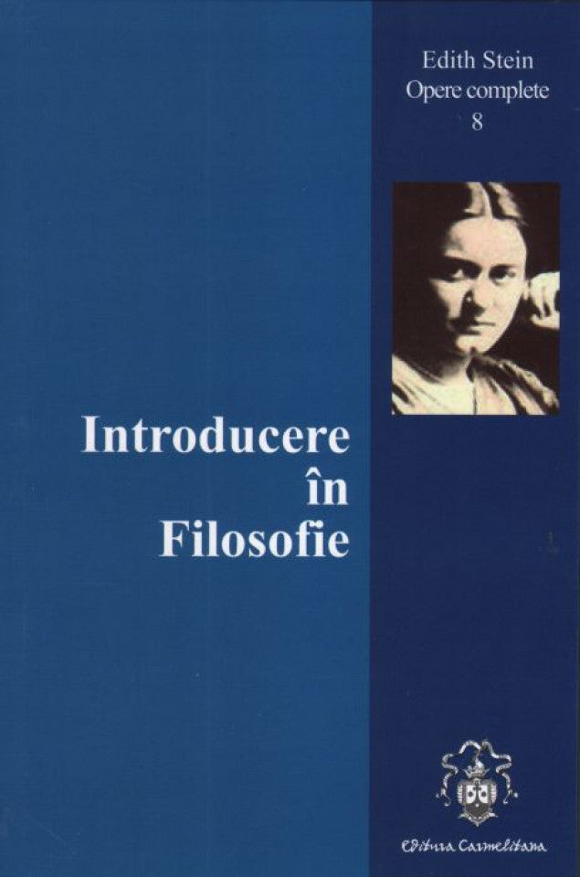 Introducere în filosofie. Opere complete 8